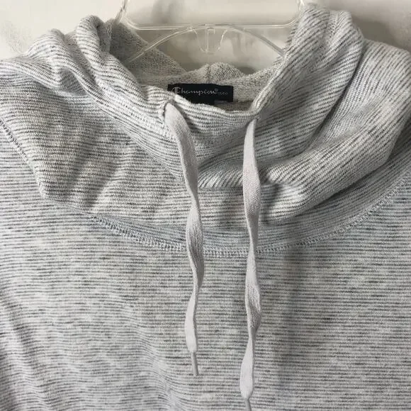 Champion Elite Women's Striped Terry Cowl Neck Pullover Hoodie Sweatshirt Size M - Picture 2 of 6